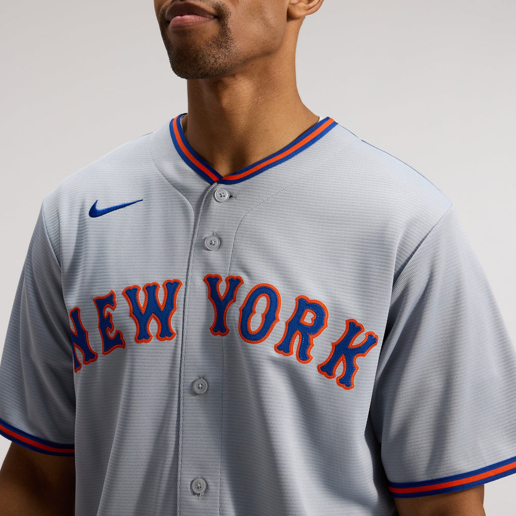 New York Mets Juan Soto Nike Gray Road Replica Jersey