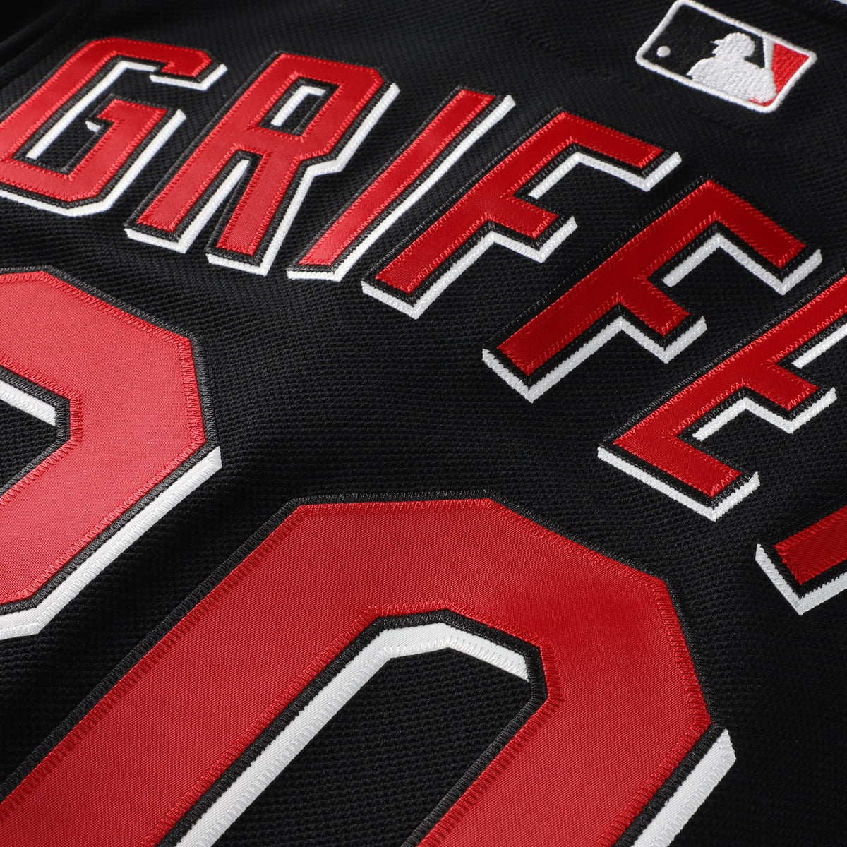 Cincinnati Reds Ken Griffey Jr. Mitchell & Ness Black Cooperstown Collection Authentic Mesh Batting Practice Jersey