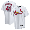 St. Louis Cardinals Alec Burleson Nike White Home Replica Jersey