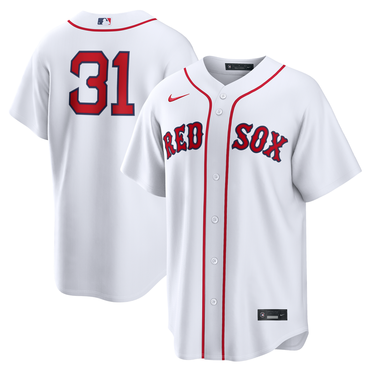 Boston Red Sox Adley Rutschman Nike White Home Replica Jersey