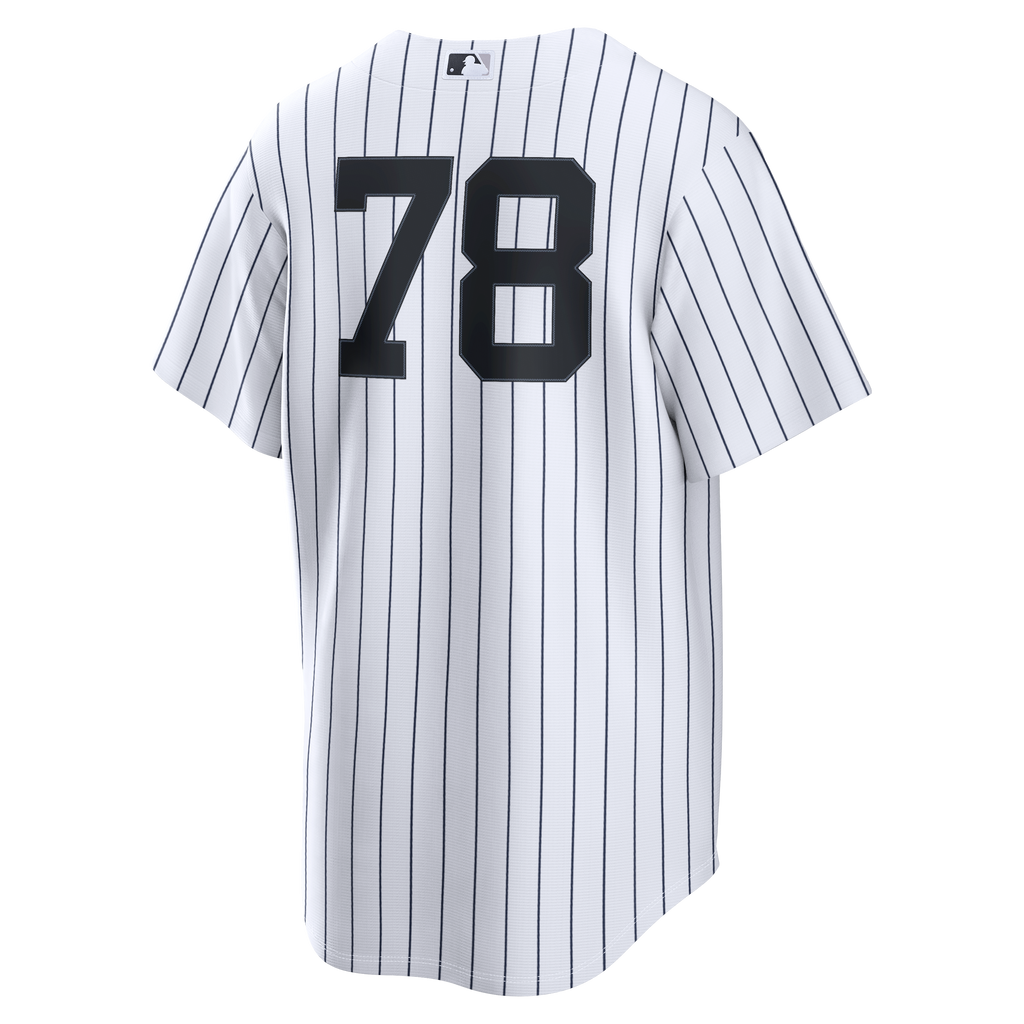 New York Yankees Spencer Jones Nike White Home Replica Jersey