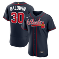 Atlanta Braves Drake Baldwin Nike Navy Alternate MLB Awards Authentic Jersey