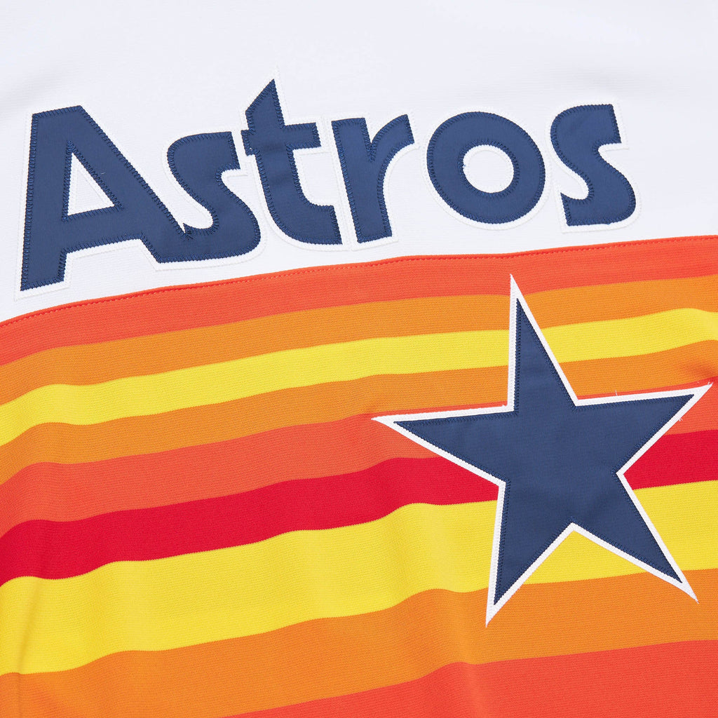 Houston Astros Jeff Bagwell Mitchell & Ness White 2004 Cooperstown Collection Authentic Throwback Jersey