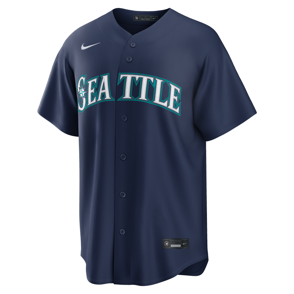 Seattle Mariners Cal Raleigh Nike Cream Alternate Replica Jersey