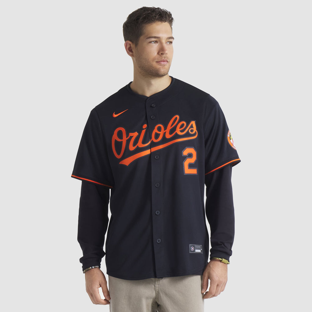 Baltimore Orioles Gunnar Henderson Nike Black Alternate Limited Player Jersey