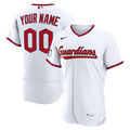 Cleveland Guardians Nike White Home Authentic Custom Jersey