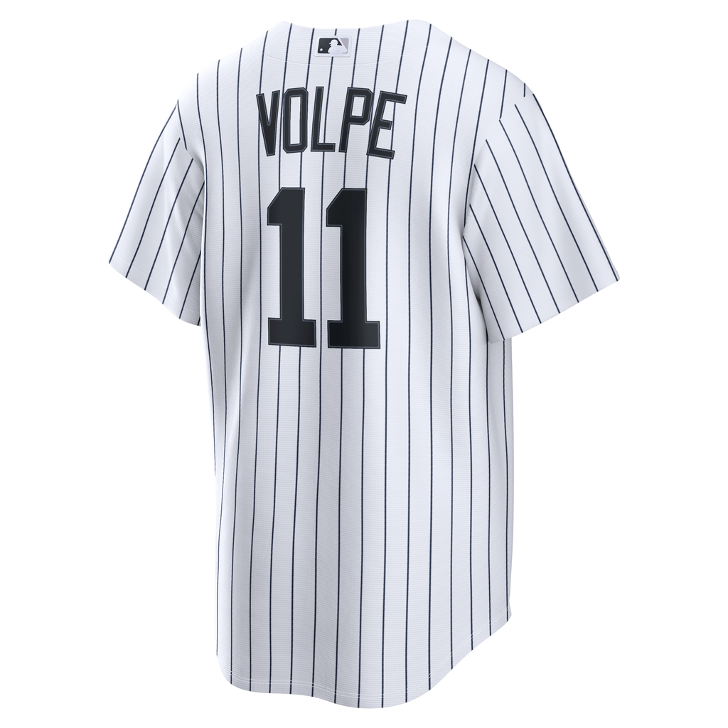 New York Yankees Anthony Volpe Nike White Home Replica Jersey
