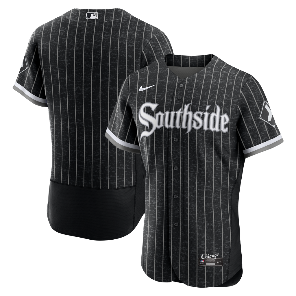 Chicago White Sox Nike Black Alternate Authentic Jersey