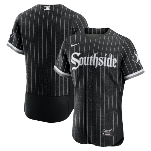 Chicago White Sox Nike Black Alternate Authentic Jersey