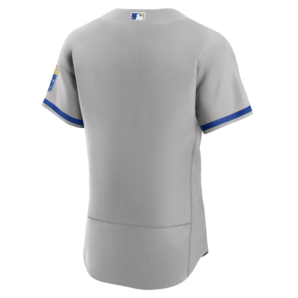 Kansas City Royals Nike Gray 2022 Road Authentic Jersey