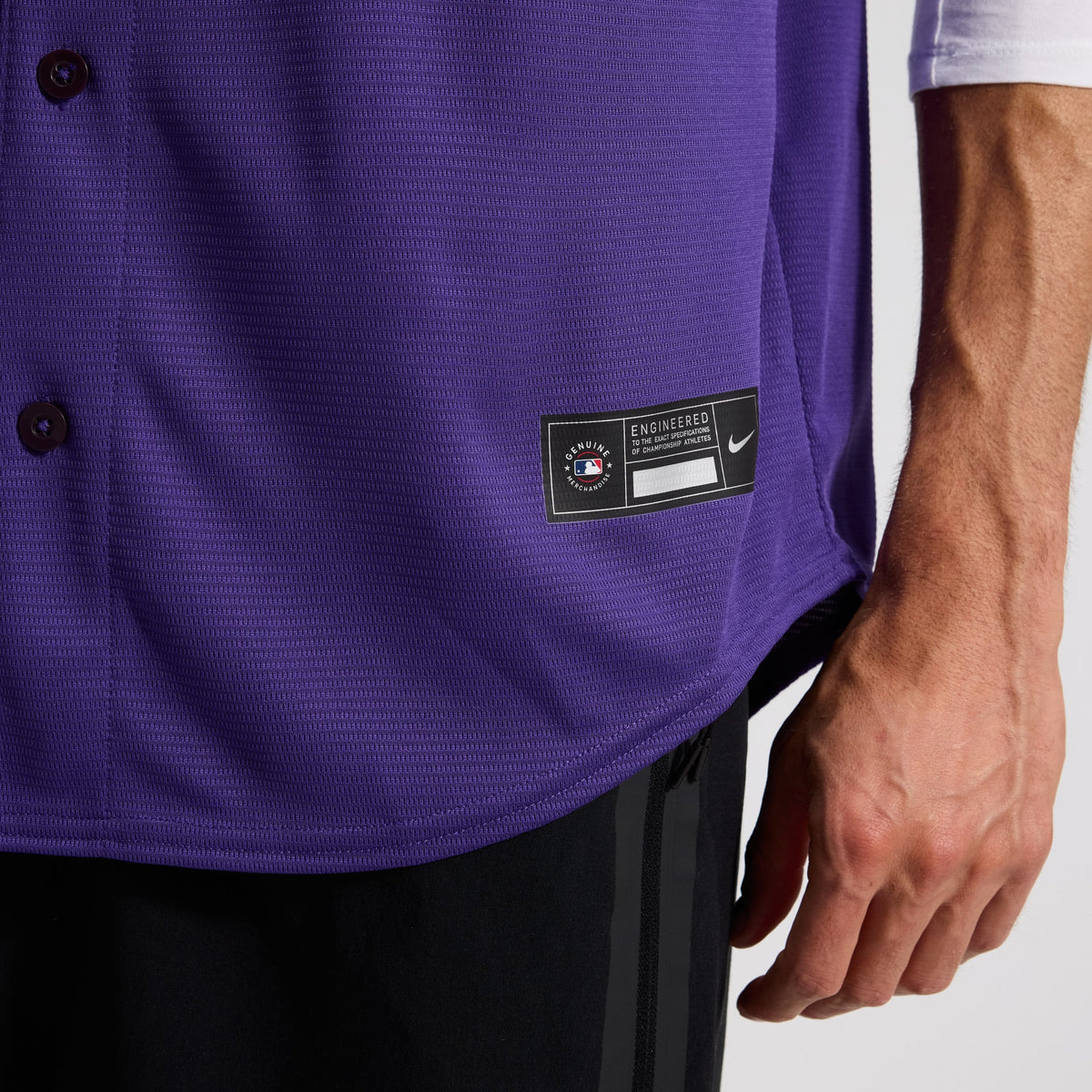 Colorado Rockies Nike Purple Alternate Replica Team Jersey