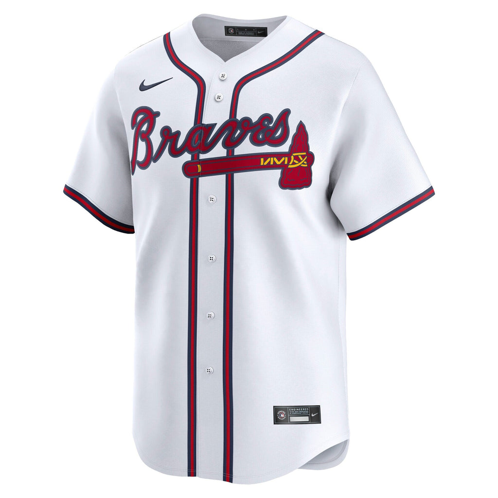 Atlanta Braves Nike White Home Limited Jersey