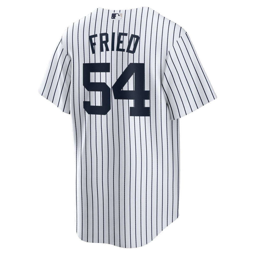 New York Yankees Max Fried Nike White Home Replica Player Jersey