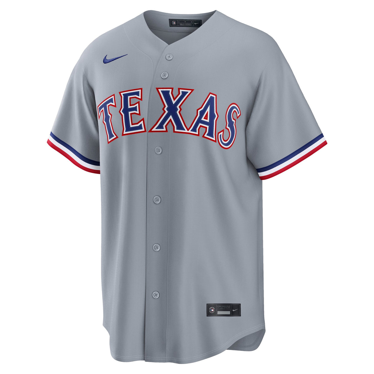 Texas Rangers Corey Seager Nike Gray Road Replica Jersey