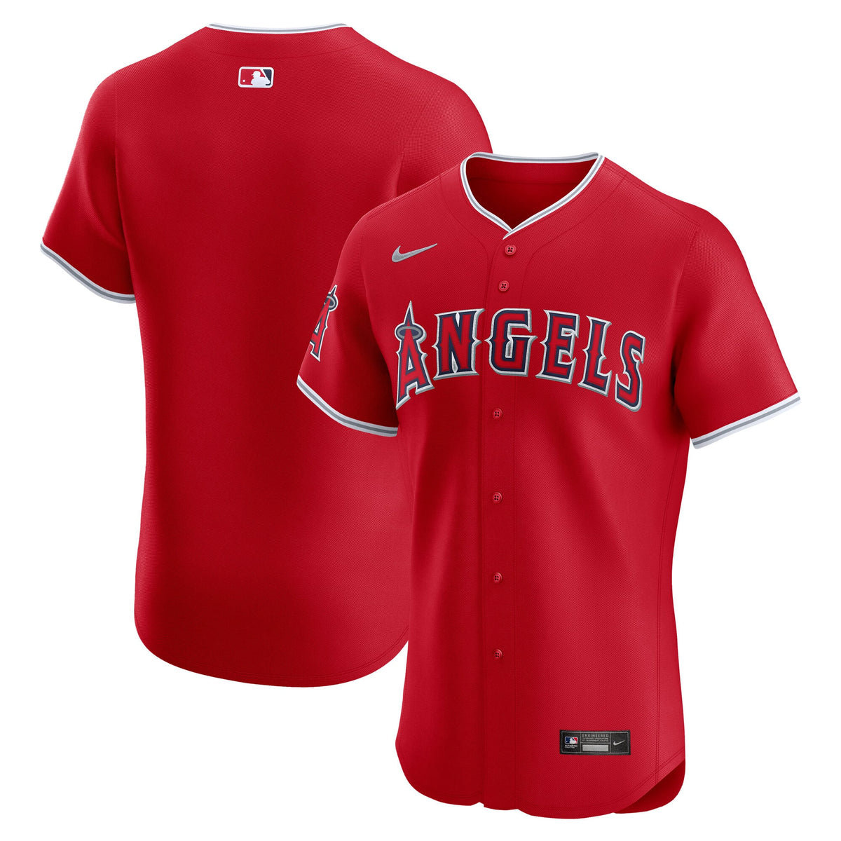 Los Angeles Angels Nike White Home Elite Jersey
