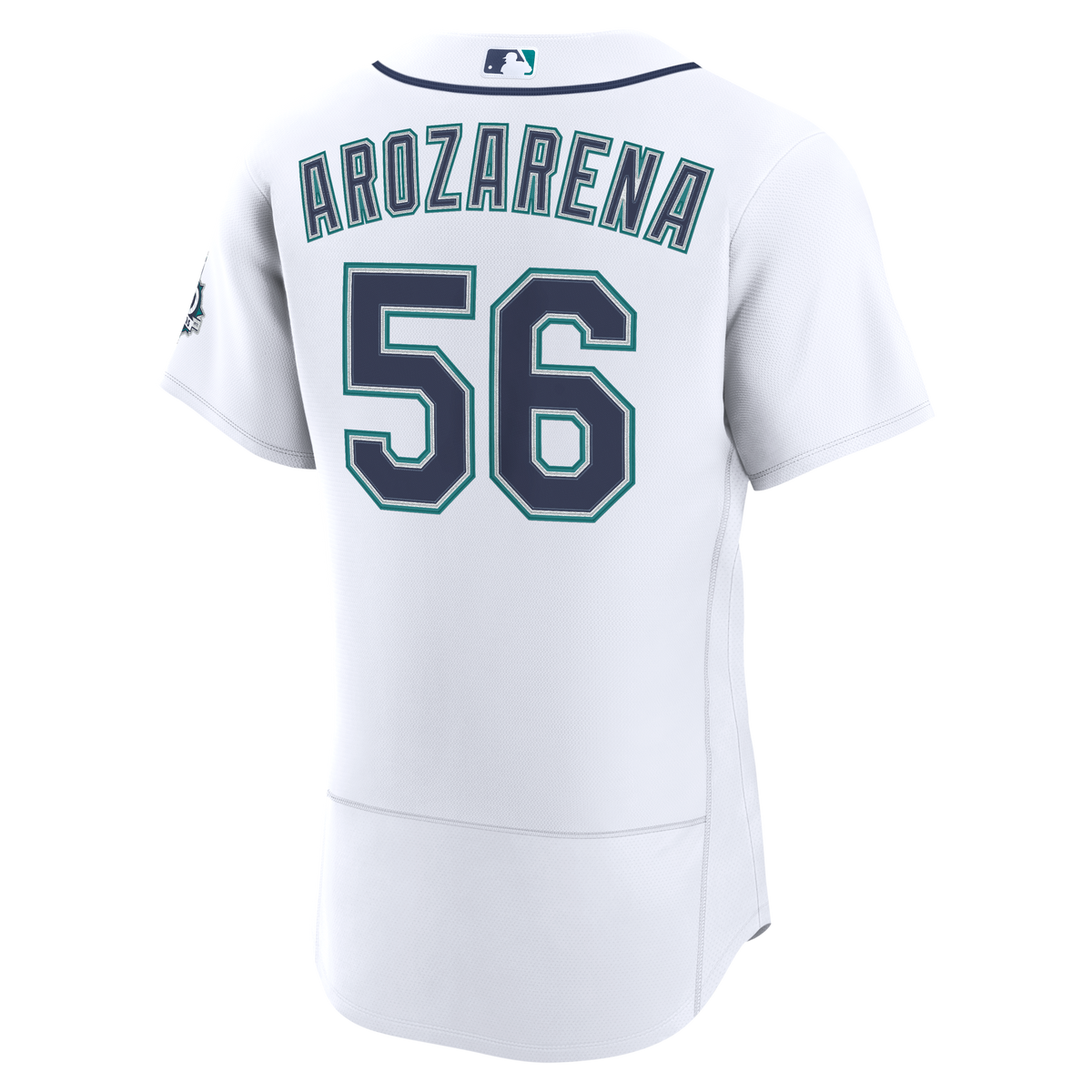 Seattle Mariners Randy Arozarena Nike White Home 50th Season Authentic Jersey
