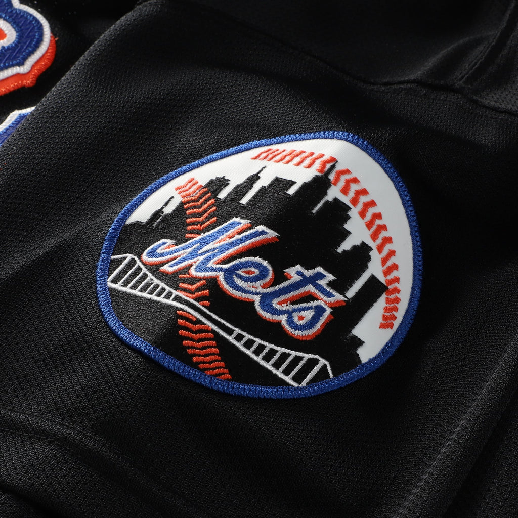New York Mets Mike Piazza Mitchell & Ness Black Cooperstown Collection 2000 Batting Practice Jersey