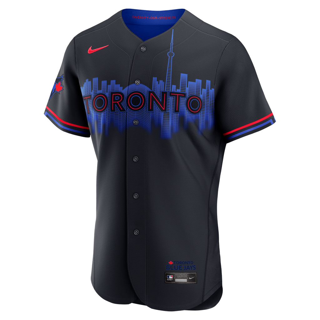 Toronto Blue Jays Nike Navy City Connect Authentic Jersey