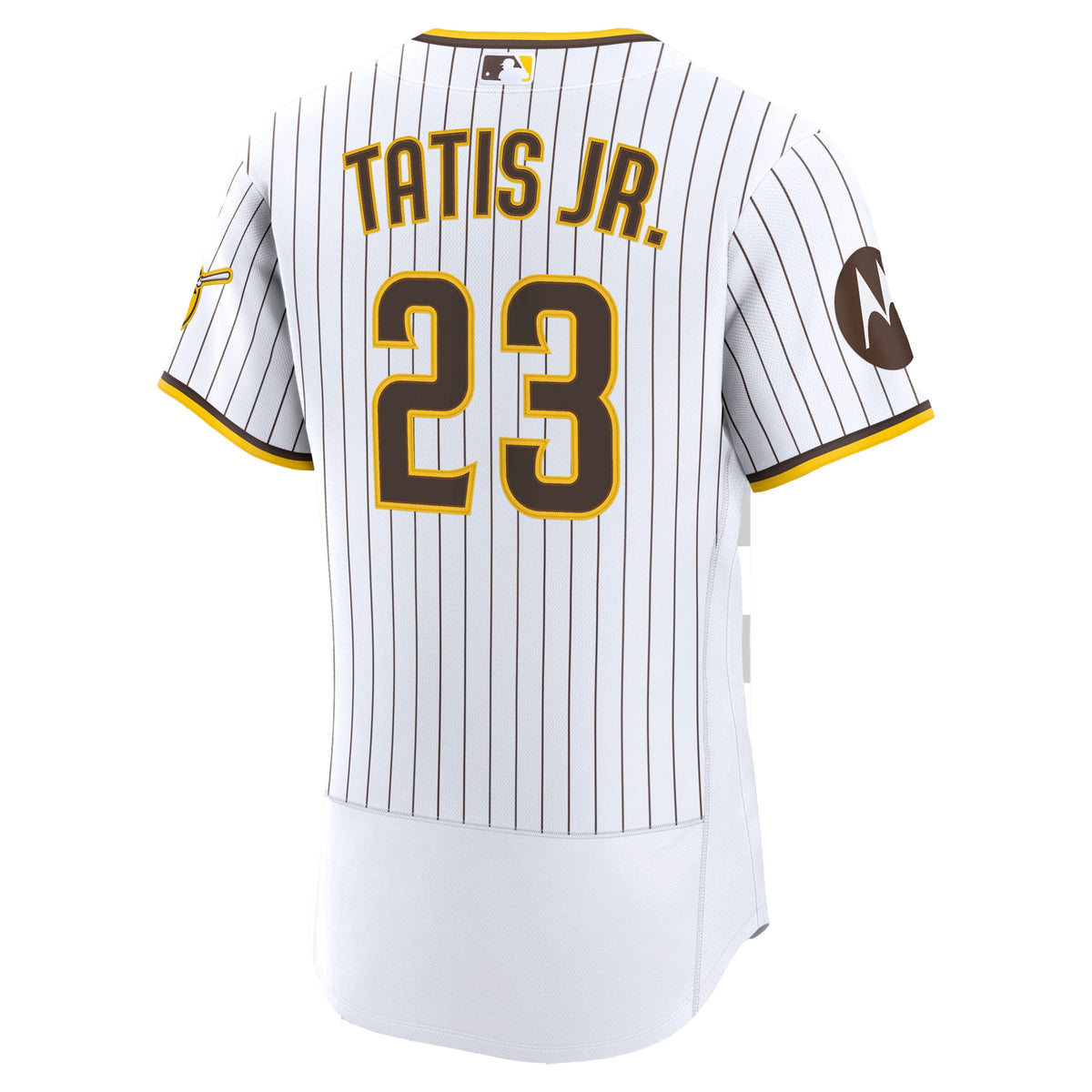 San Diego Padres Fernando Tatis Jr. Nike White Home Authentic Sponsor Patch Jersey
