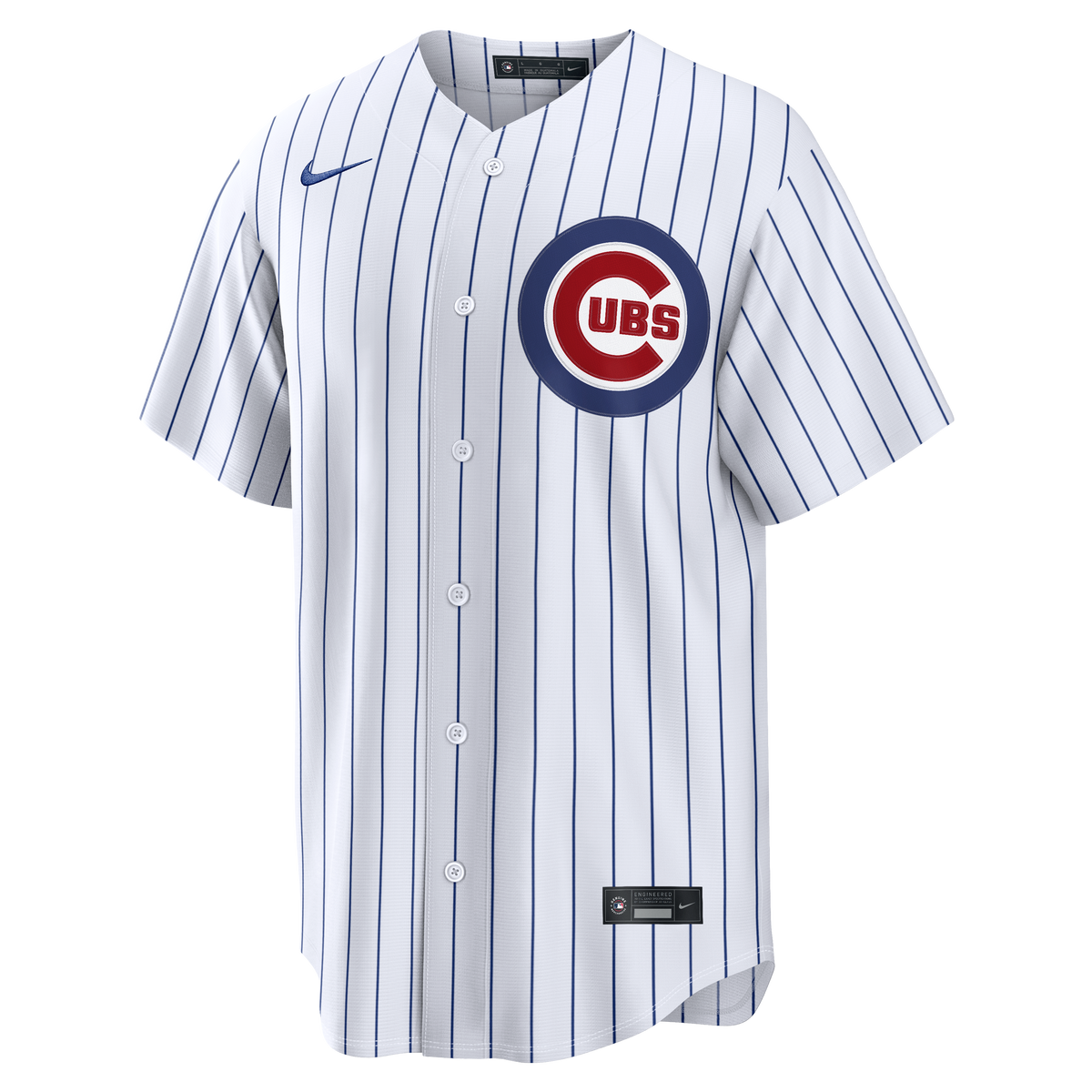 Chicago Cubs Nico Hoerner Nike White Home Replica Jersey
