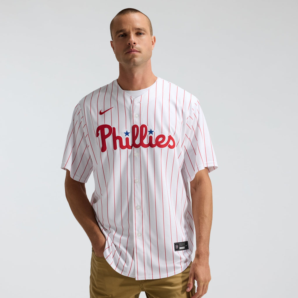 Philadelphia Phillies Nike White Home Replica Team Jersey