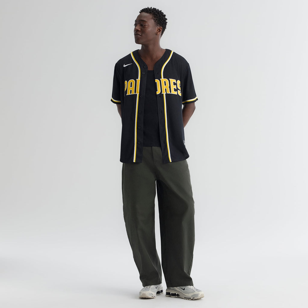 San Diego Padres Fernando Tatis Jr. Nike Fashion Replica Black Out Jersey
