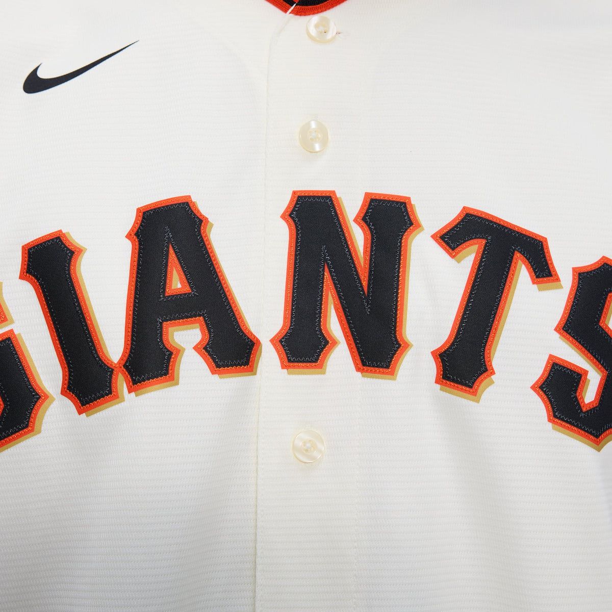 San Francisco Giants Nike Cream Home Replica Team Jersey