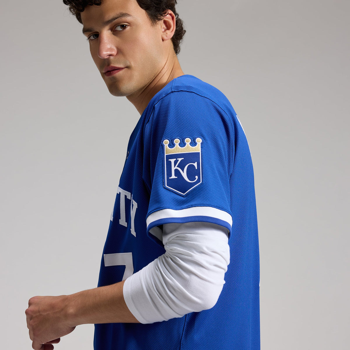 Kansas City Royals Bobby Witt Jr. Nike Royal Alternate 2 Elite Player Jersey