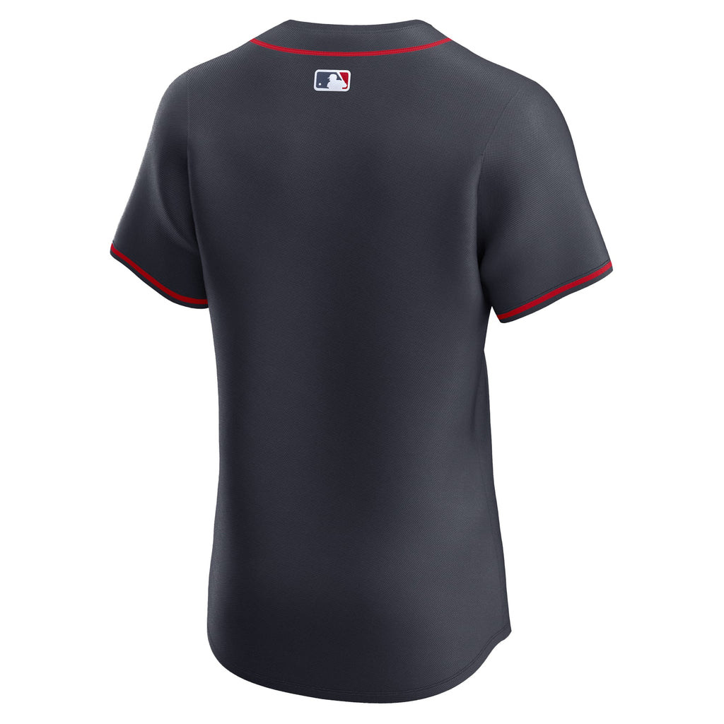 Atlanta Braves Nike Navy Alternate Elite Jersey