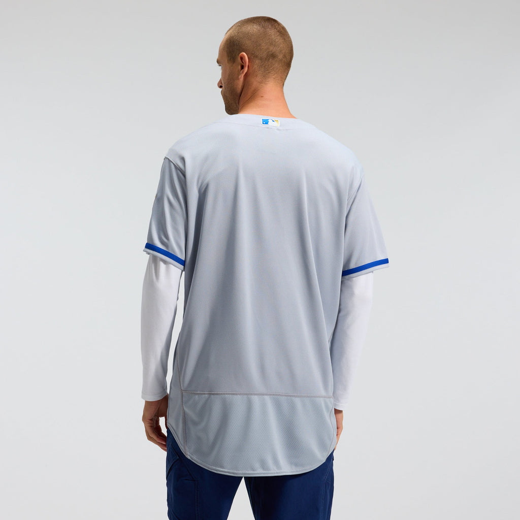 Kansas City Royals Nike Gray 2022 Road Authentic Jersey