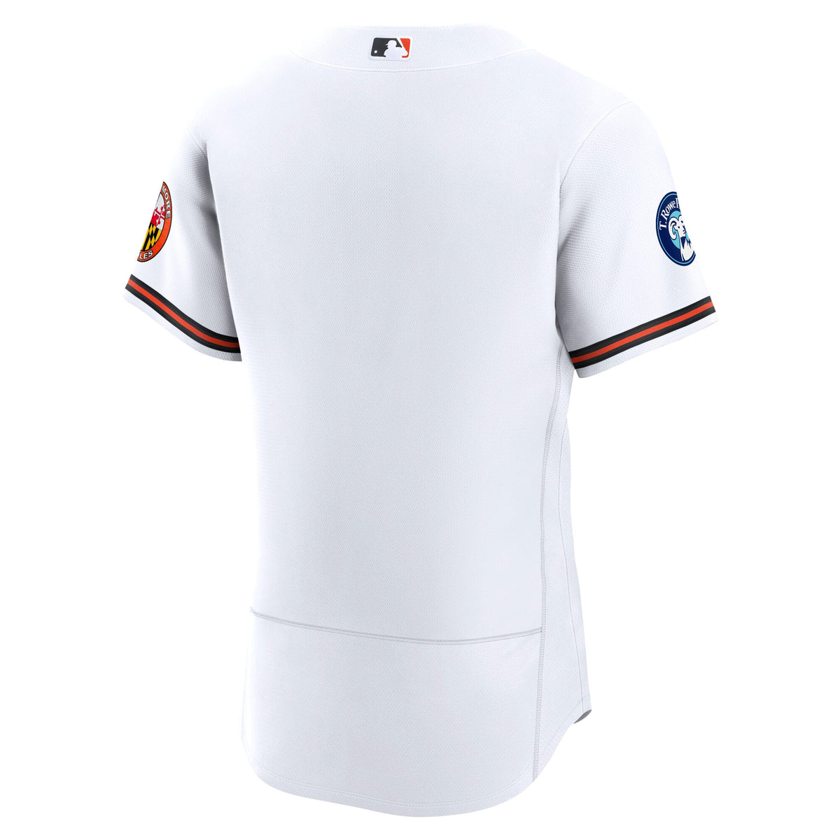 Baltimore Orioles Nike White Home Sponsor Patch Authentic Jersey