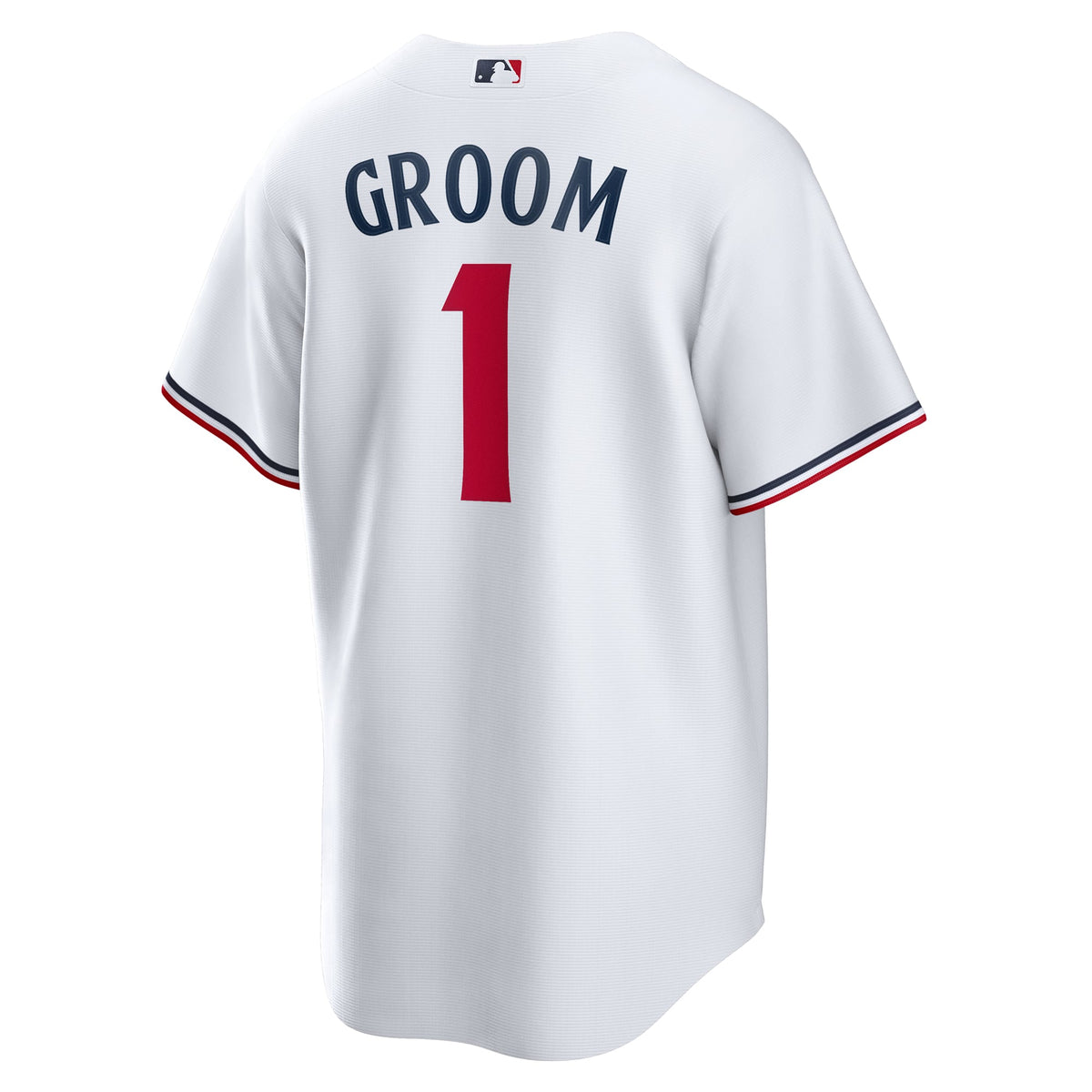 Minnesota Twins Nike White #1 Groom Home Replica Jersey