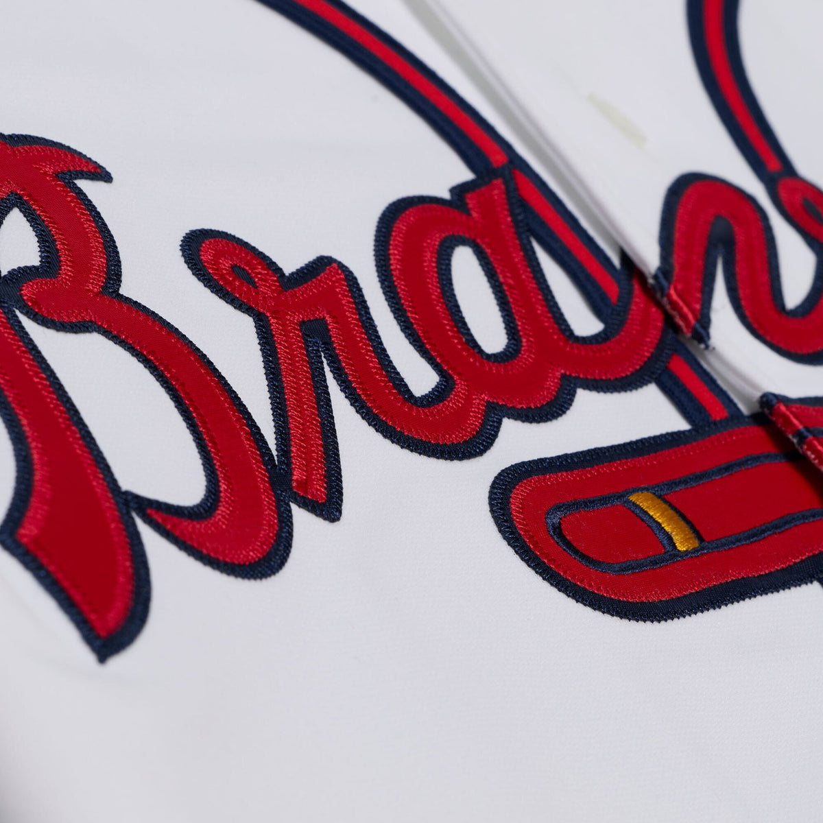 Atlanta Braves Andruw Jones Mitchell & Ness White 2005 Authentic Jersey