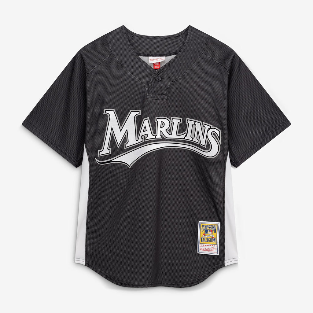 Florida Marlins Dontrelle Willis Mitchell & Ness Black Authentic Batting Practice Jersey