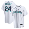 Seattle Mariners Ken Griffey Jr. Nike White Home Replica Jersey