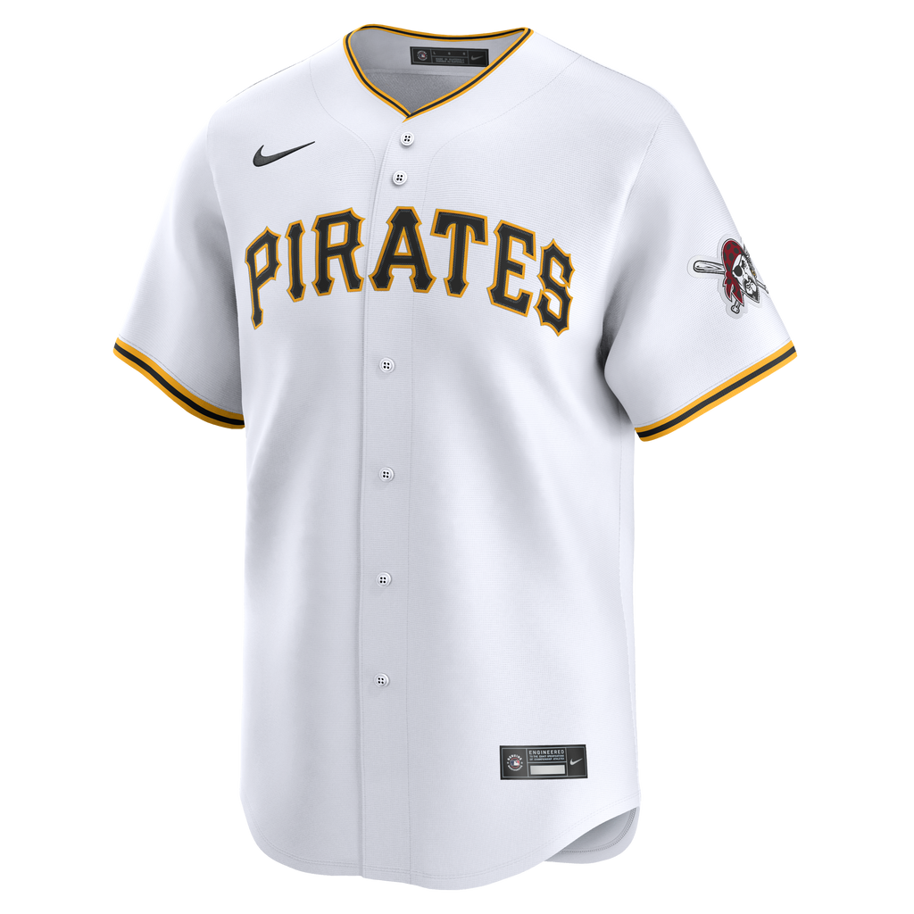 Pittsburgh Pirates Nike White Home Limited Jersey