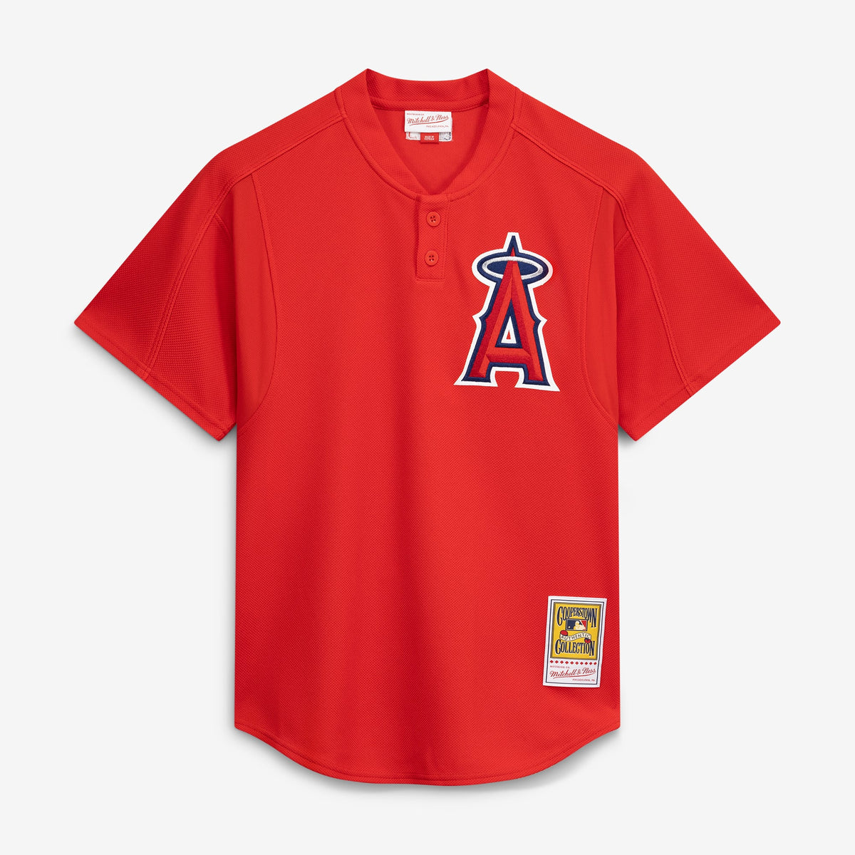 California Angels Vladimir Guerrero Mitchell & Ness Red Authentic Batting Practice Jersey
