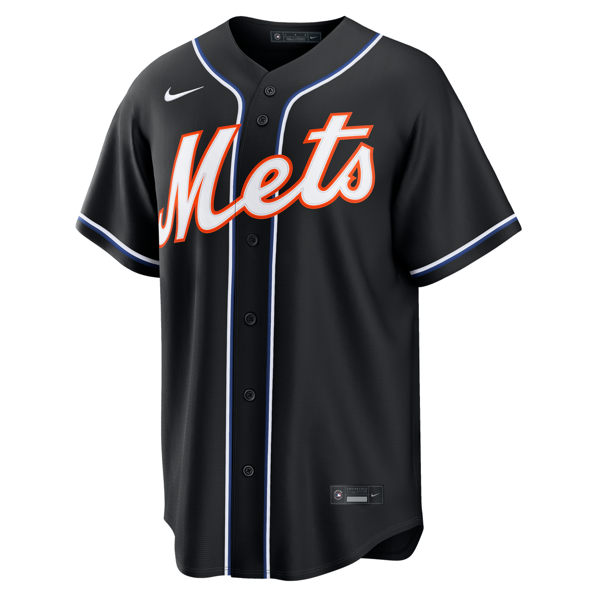 New York Mets Juan Soto Nike Fashion Replica Black Out Jersey