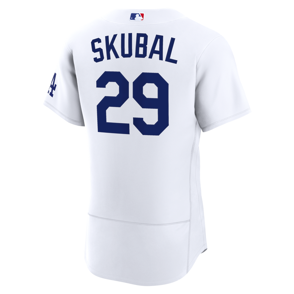 Los Angeles Dodgers Tarik Skubal Nike White Home Authentic Jersey