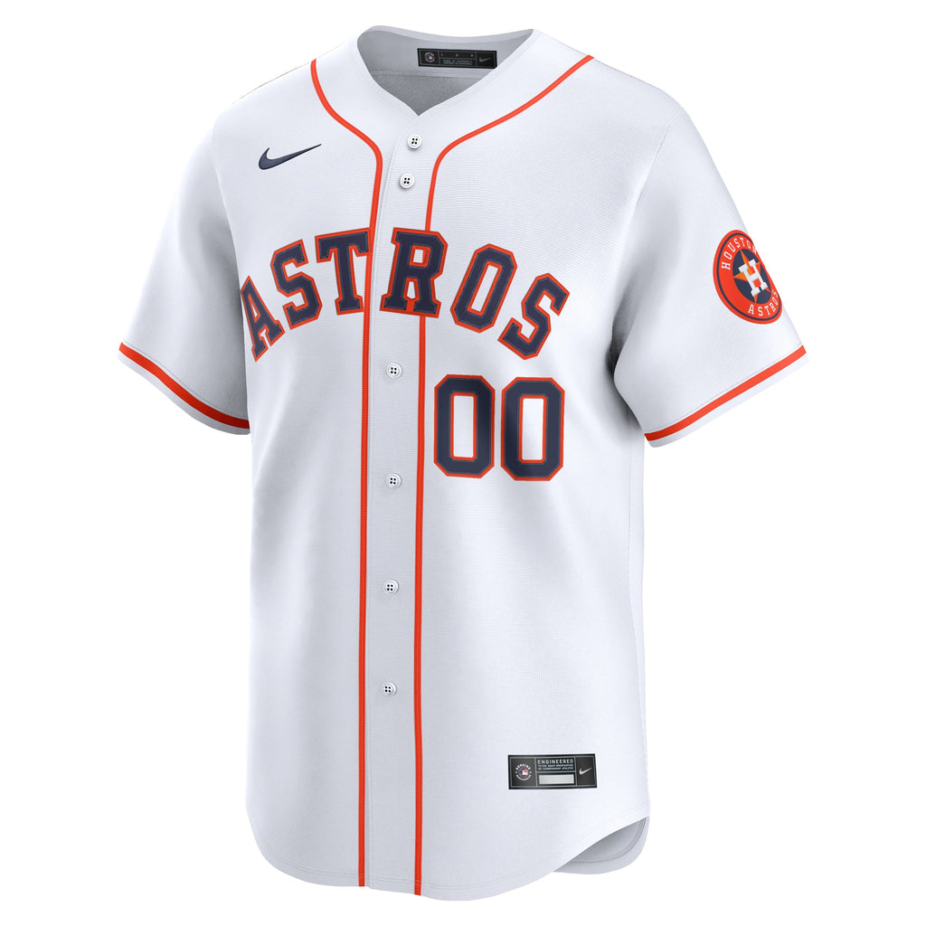 Houston Astros Nike Orange Alternate Limited Custom Jersey