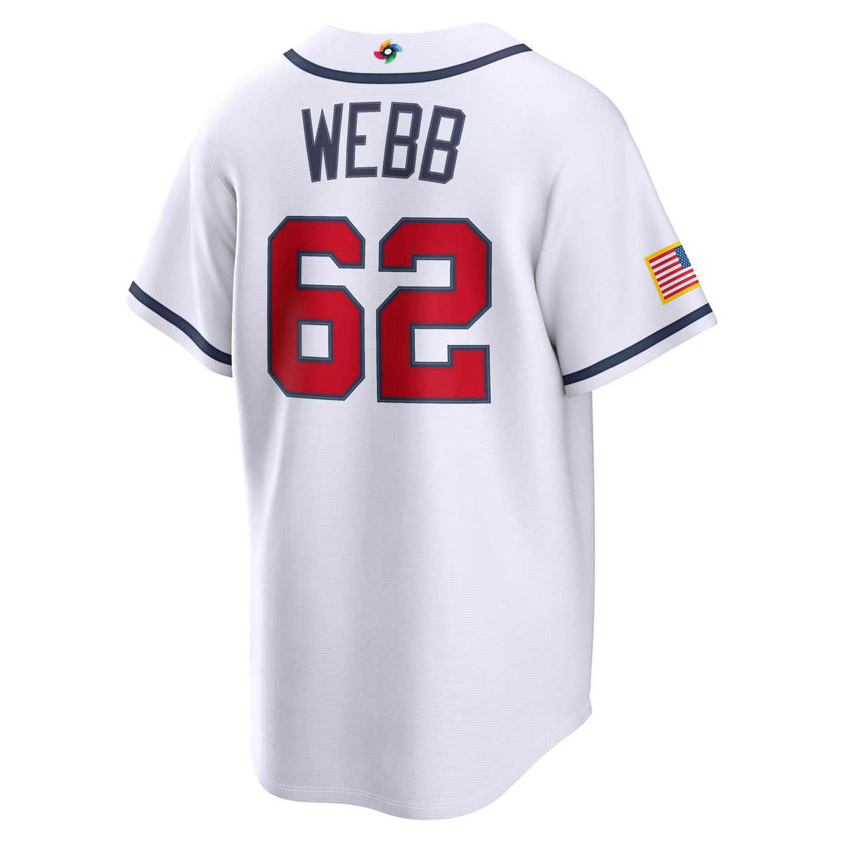 USA Baseball Logan Webb Nike White 2026 World Baseball Classic Home Stadium Jersey