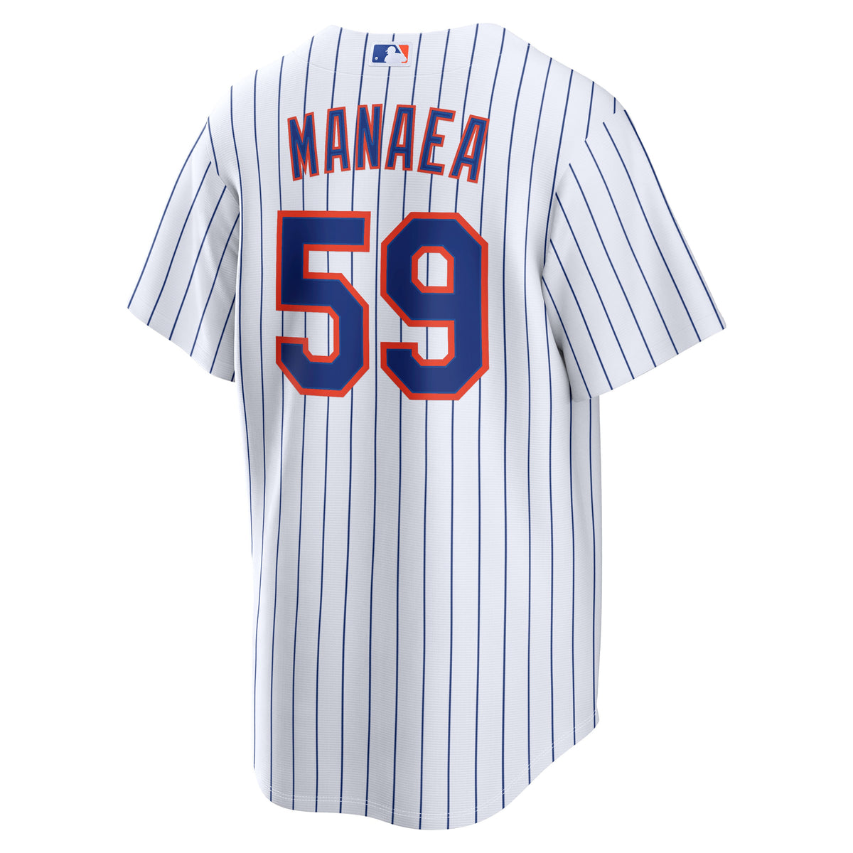 New York Mets Sean Manaea Nike White Home Replica Jersey