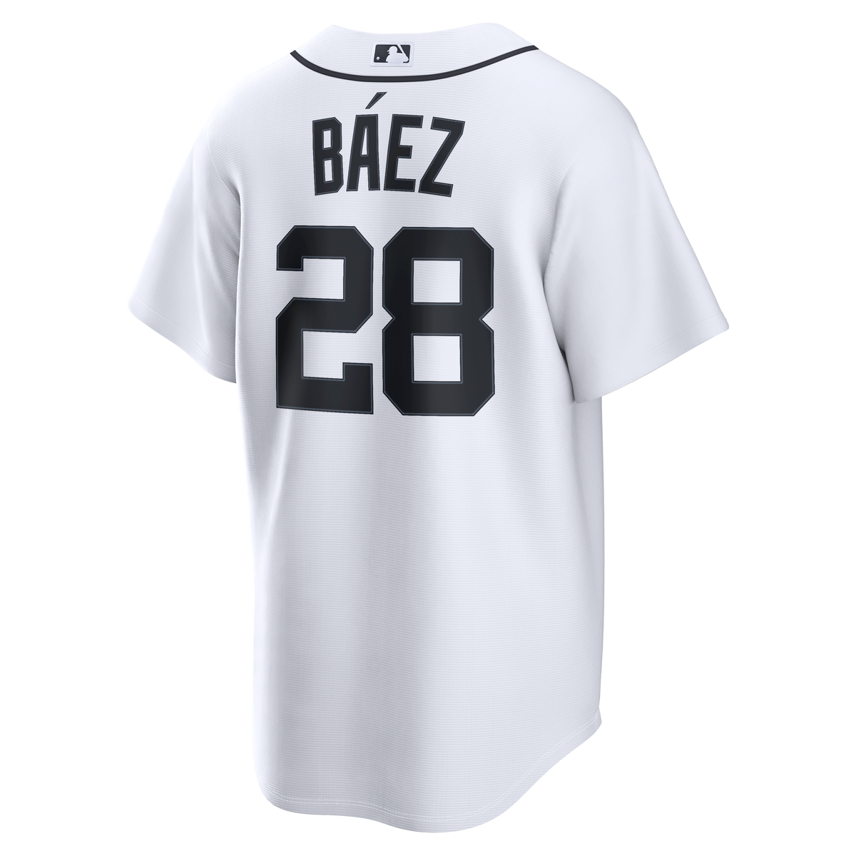 Detroit Tigers Javier Báez Nike White Home Replica Jersey