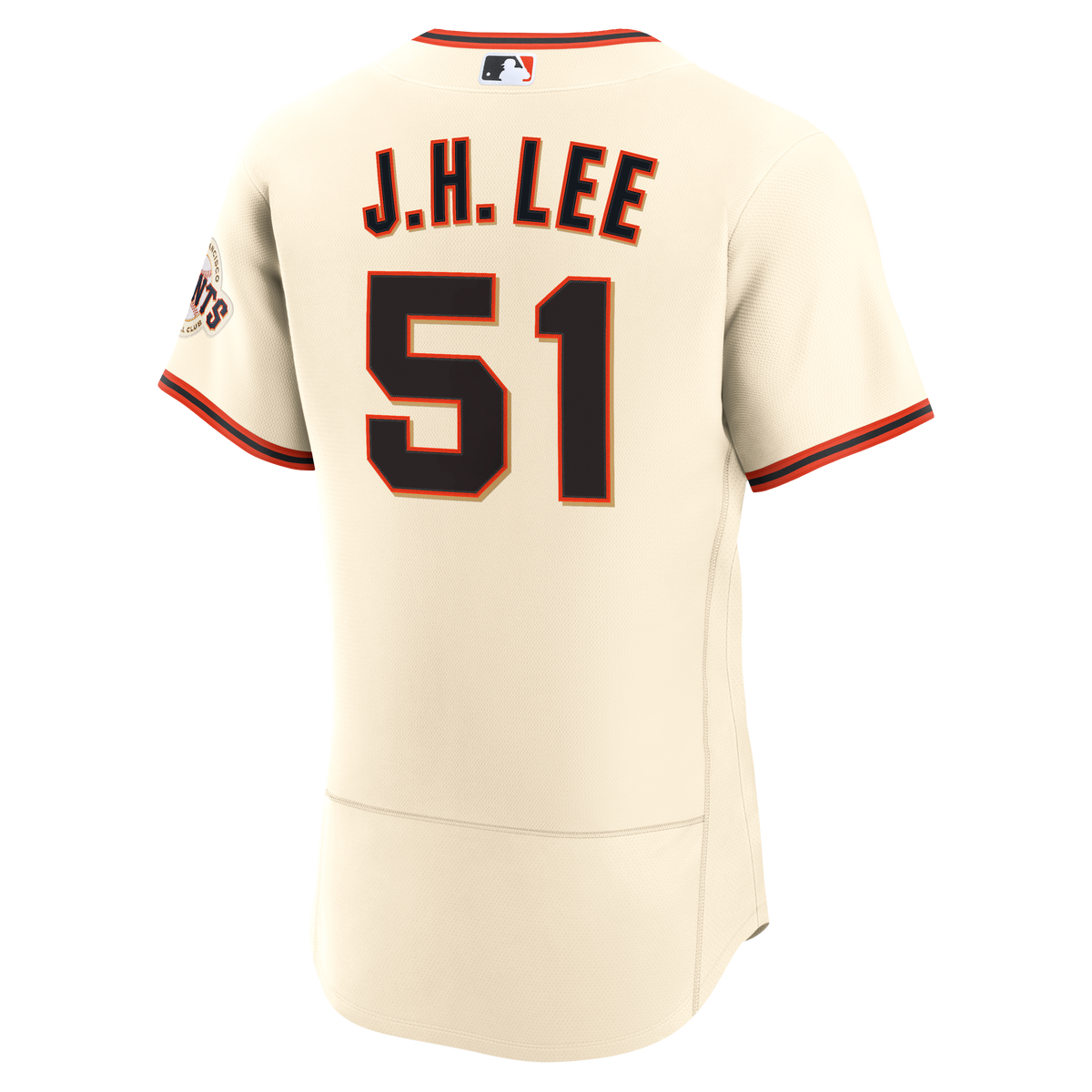 San Francisco Giants Jung Hoo Lee Nike Cream Home Authentic Jersey