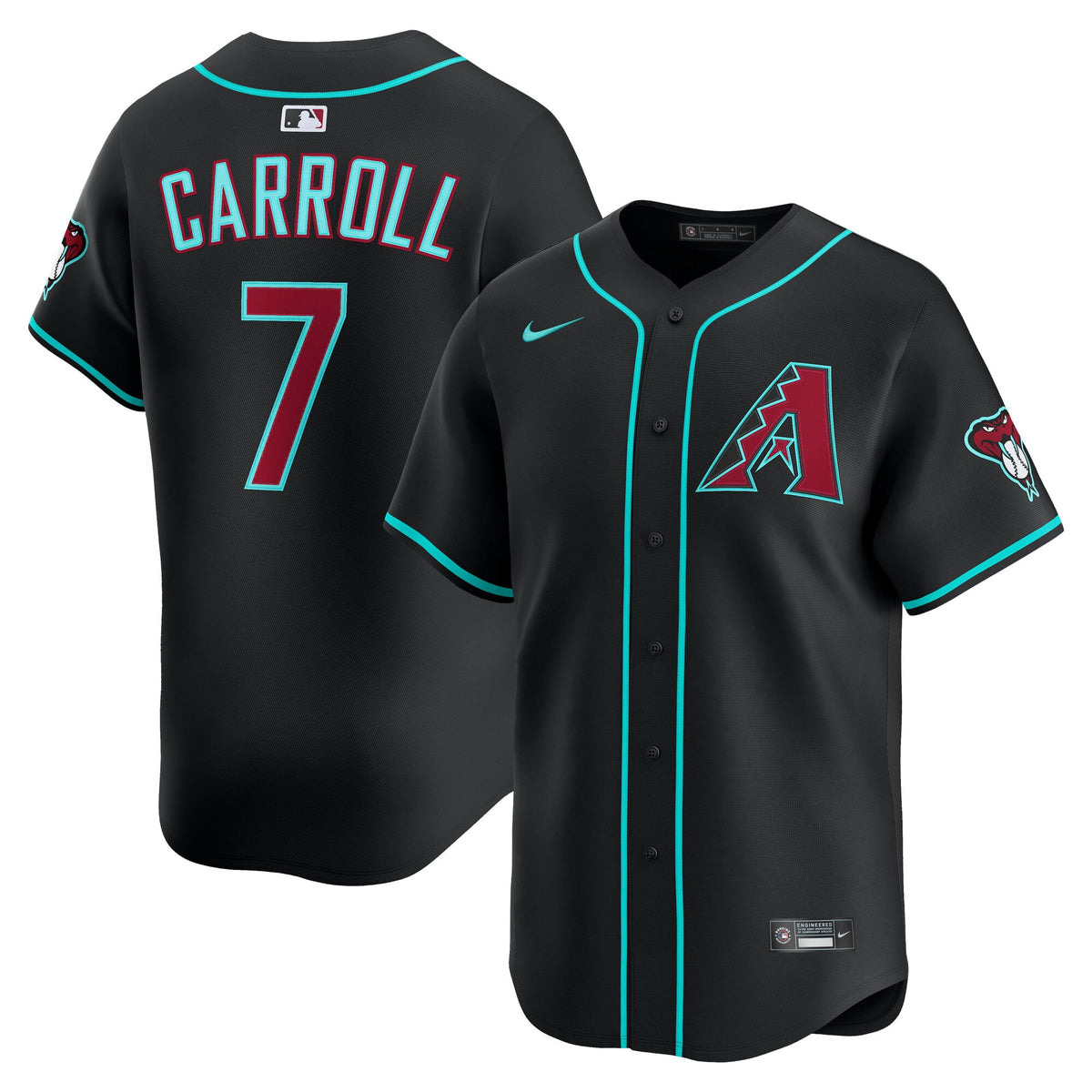 Arizona Diamondbacks Corbin Carroll Nike Red Alternate Limited Jersey