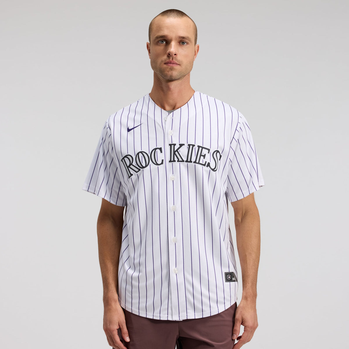 Colorado Rockies Nike White Home Replica Team Jersey