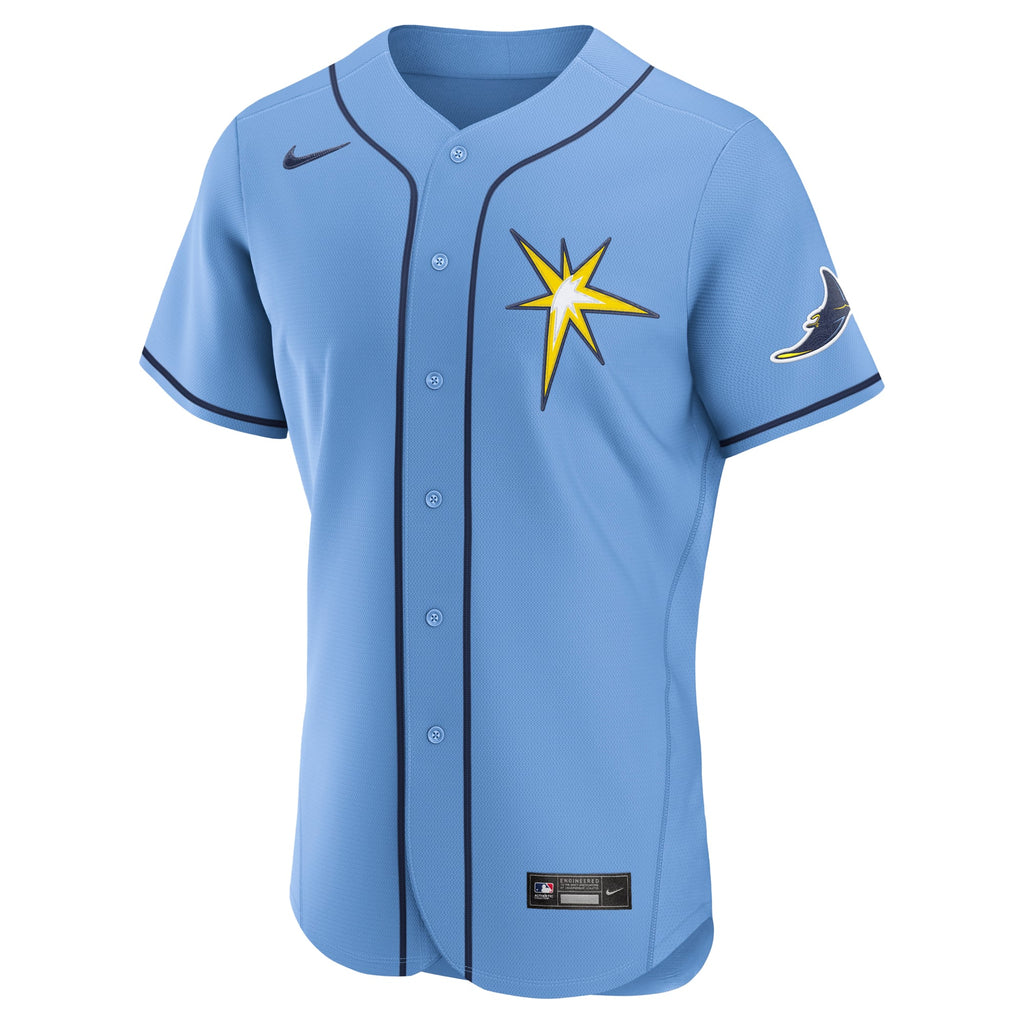 Tampa Bay Rays Nike Light Blue Alternate Authentic Jersey