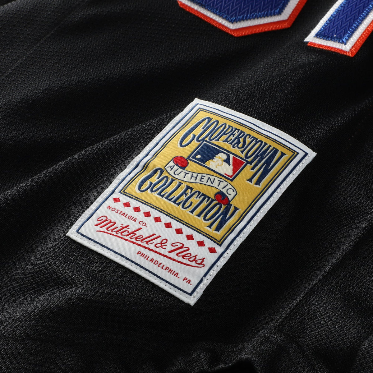 New York Mets Mike Piazza Mitchell & Ness Black Cooperstown Collection 2000 Batting Practice Jersey