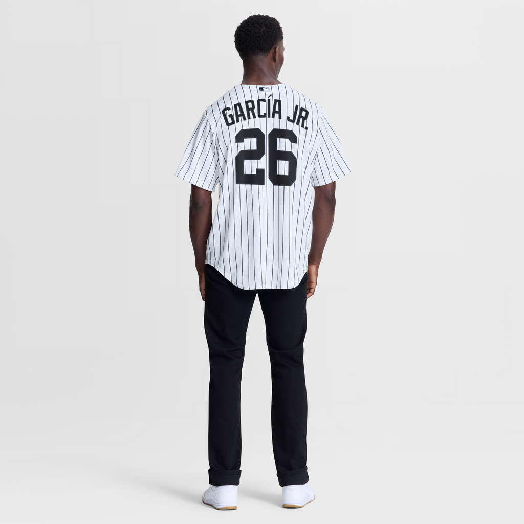 New York Yankees Luis García Jr. Nike White Home Replica Jersey