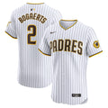 San Diego Padres Xander Bogaerts Nike White Home Elite Jersey